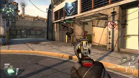 black ops 2   cross map combat axe on meltdown!!