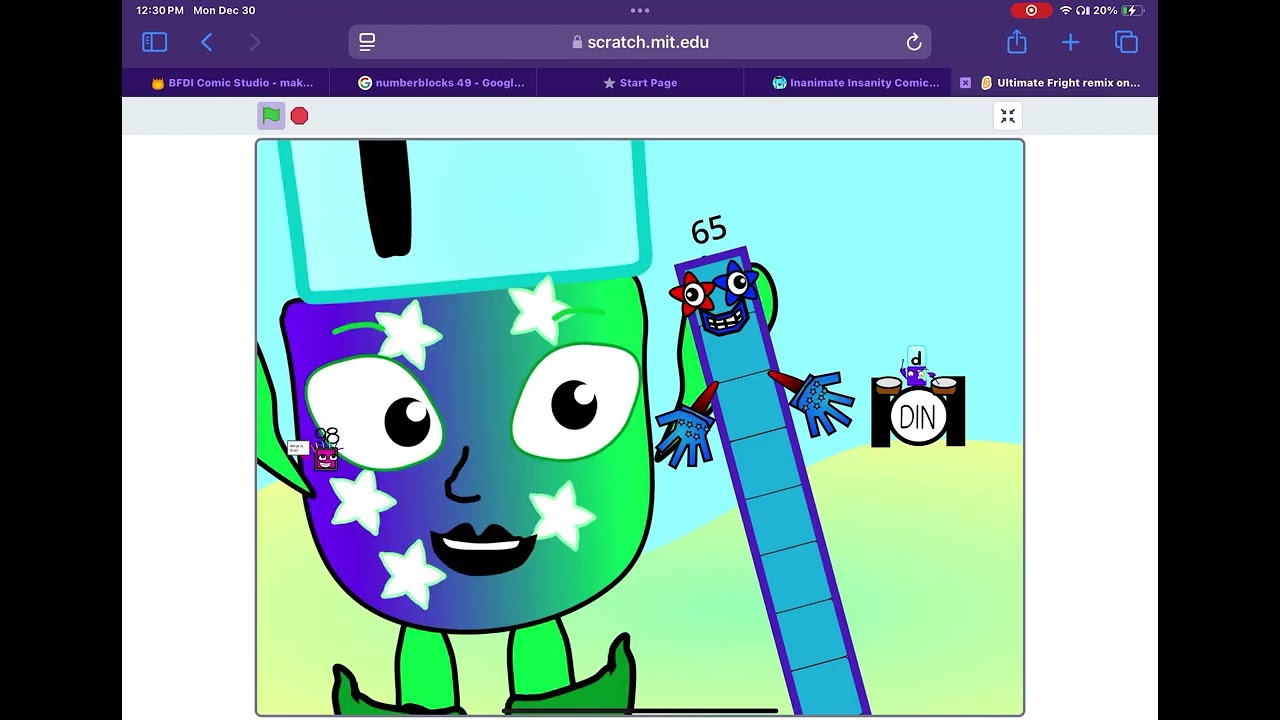 Numberblocks Basic (full Gameplay)(SCRATCH ONLINE ONLY)(fan video)