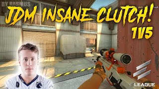 Csgo - Jdm Insane 1V5 Clutch Liquid Vs Envyus On Atlanta 2017