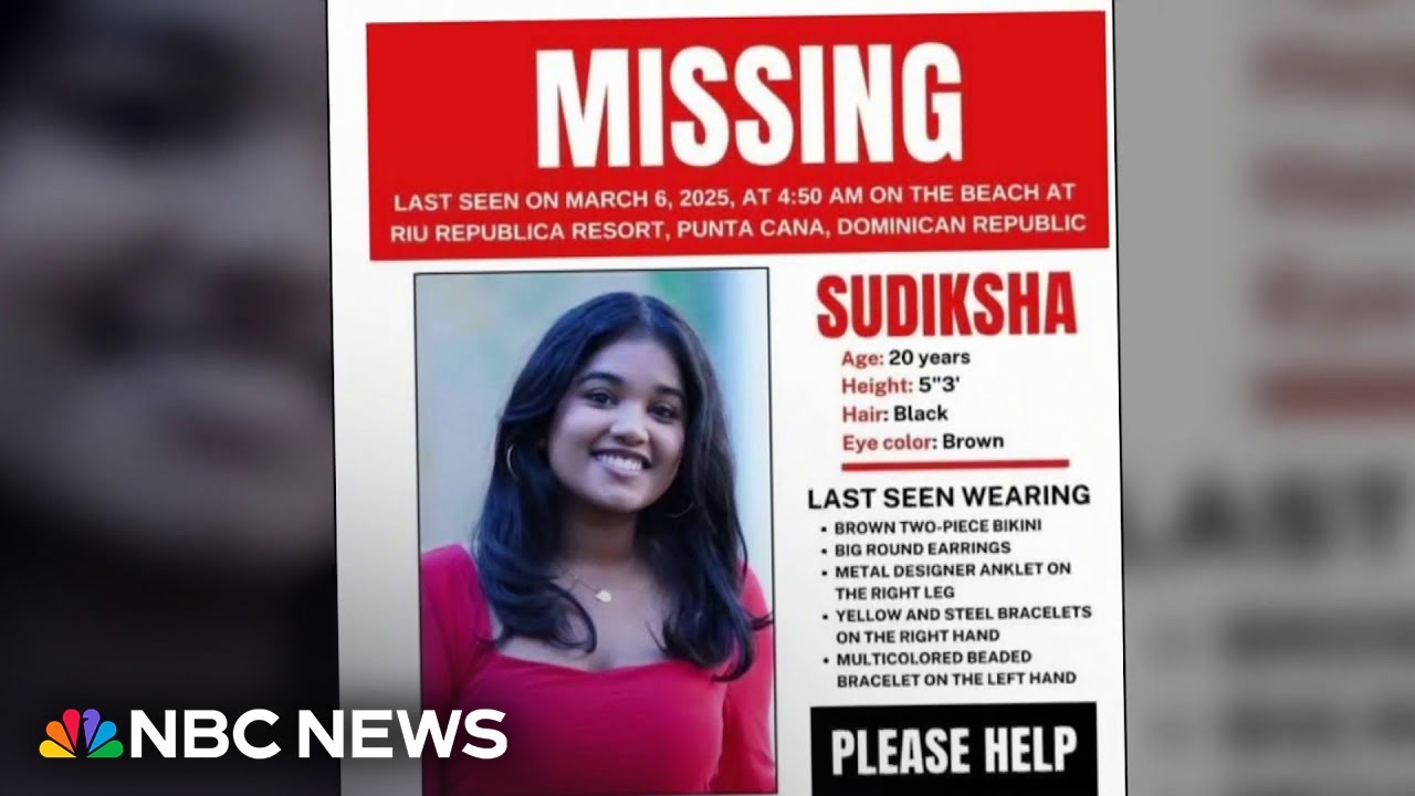 Search continues for college student missing during spring break