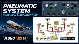 A380 ATA 36 Part 1 (ENG) Explained: Pneumatic System Overview & Architecture