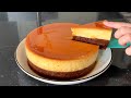 Tanpa cream cheese, Magic Flan Cake / Caramel Chocolate Cheese Cake / The impossible chocoflan cake