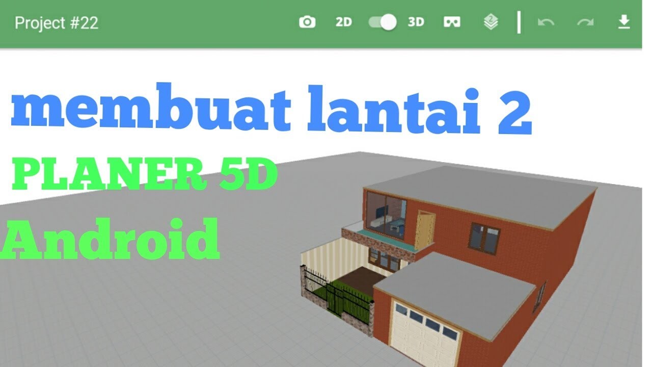 Cara Membuat Lantai 2 Planner 5d Android Youtube