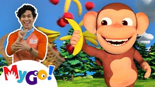 Apples And Bananas Mygo Sign Language For Kids Cocomelon - Nursery Rhymes Asl