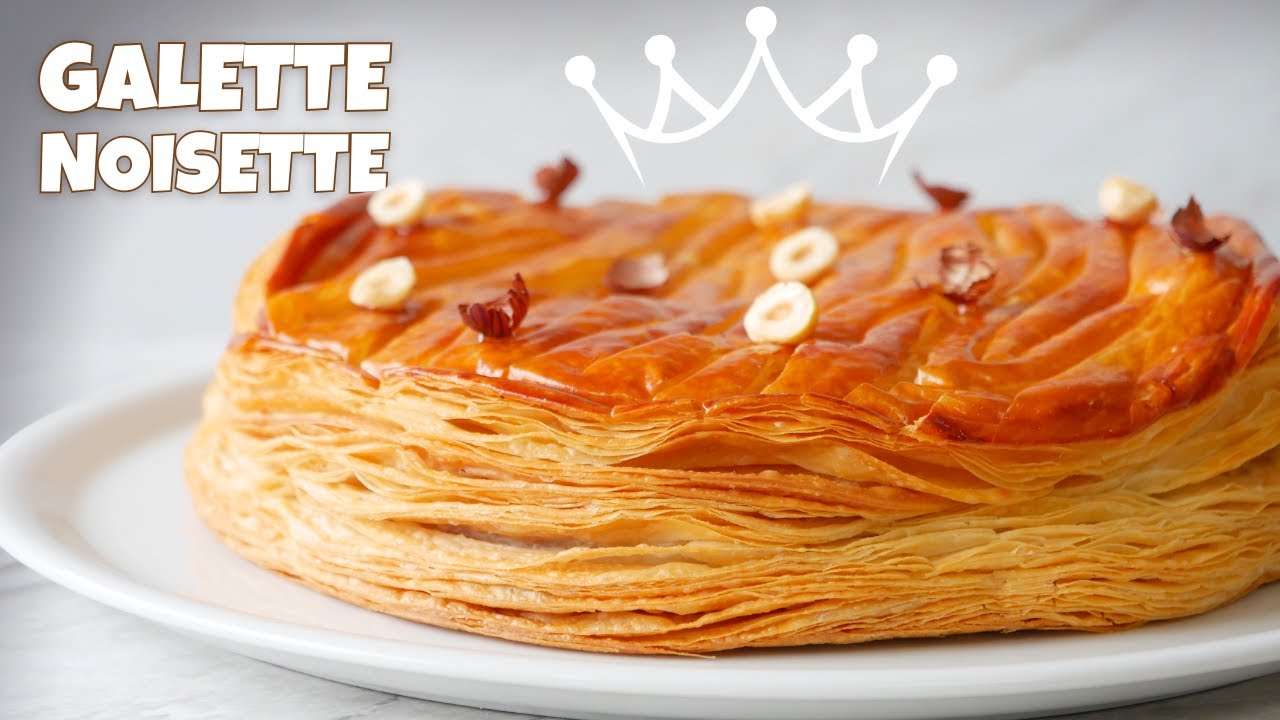 Galette des Rois Frangipane Noisette 👑 Ultra Gourmande & Facile (Pâte Feuilletée Maison)