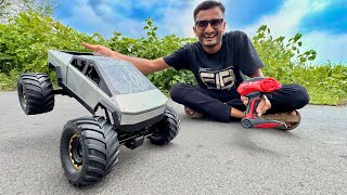 Fully OFF-Road Remote Control Tesla Cyber Truck High Speed Unboxing and Testing - jmv toys Tesla Cybertruck Remote Control Car