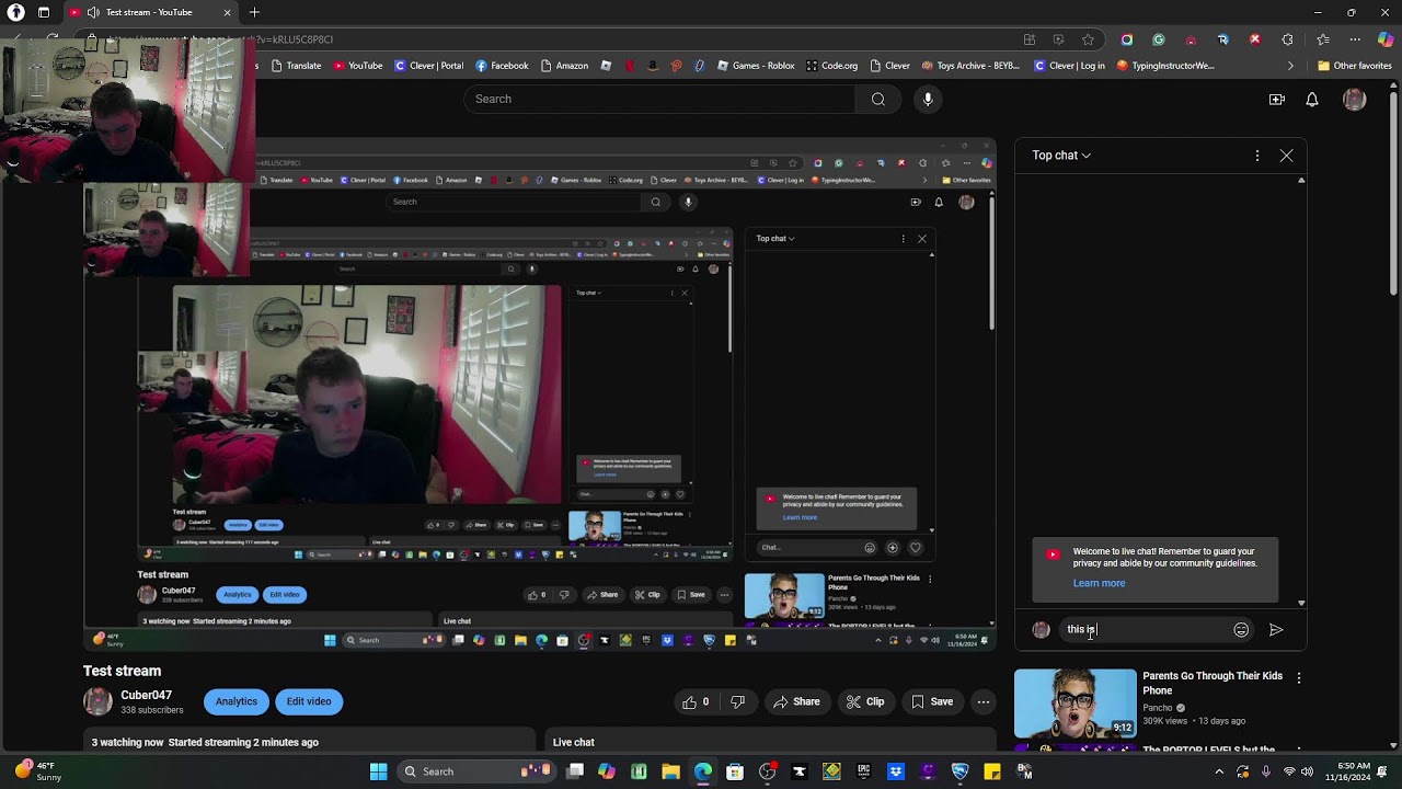 Test stream - YouTube