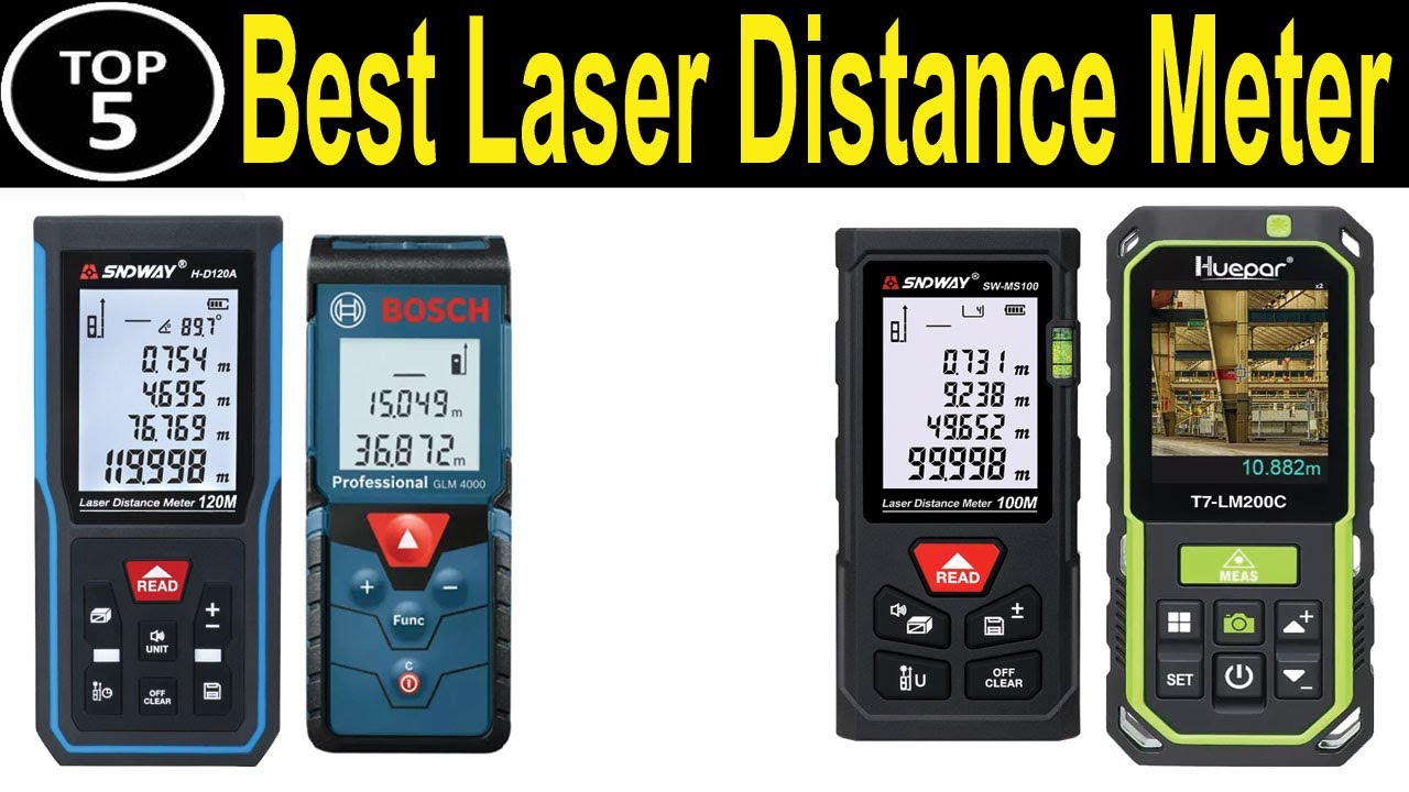 TOP 5 BEST Laser Distance Meter Review 2023
