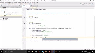Bukkit | Command && onEnable\Disable | EP: 2