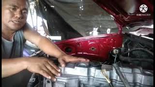 Top overhaul Mitsubishi Pajero 4M40 engine