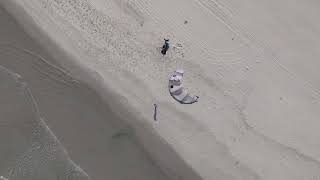 Birds eye 100FT - Shell Island channel kite spot