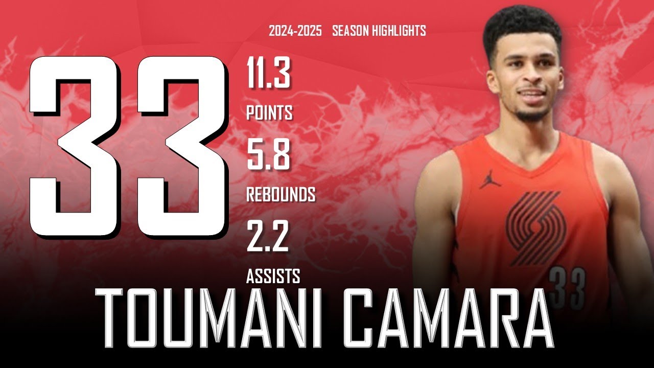 Toumani Camara || 2024-2025 Portland Trail Blazers Highlights