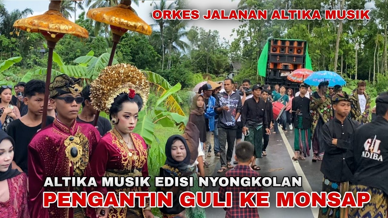 ALTIKA MUSIK LIVE NYONGKOLAN PENGANTIN GULI KE MONTONG SAPAH | EUPHORIA SAHLAN LEON