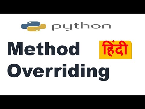 Method Overriding in Python | Constructor Overriding in Python
