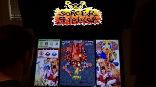 Sorcer Striker Arcade Cabinet MAME Playthrough w/ Hypermarquee