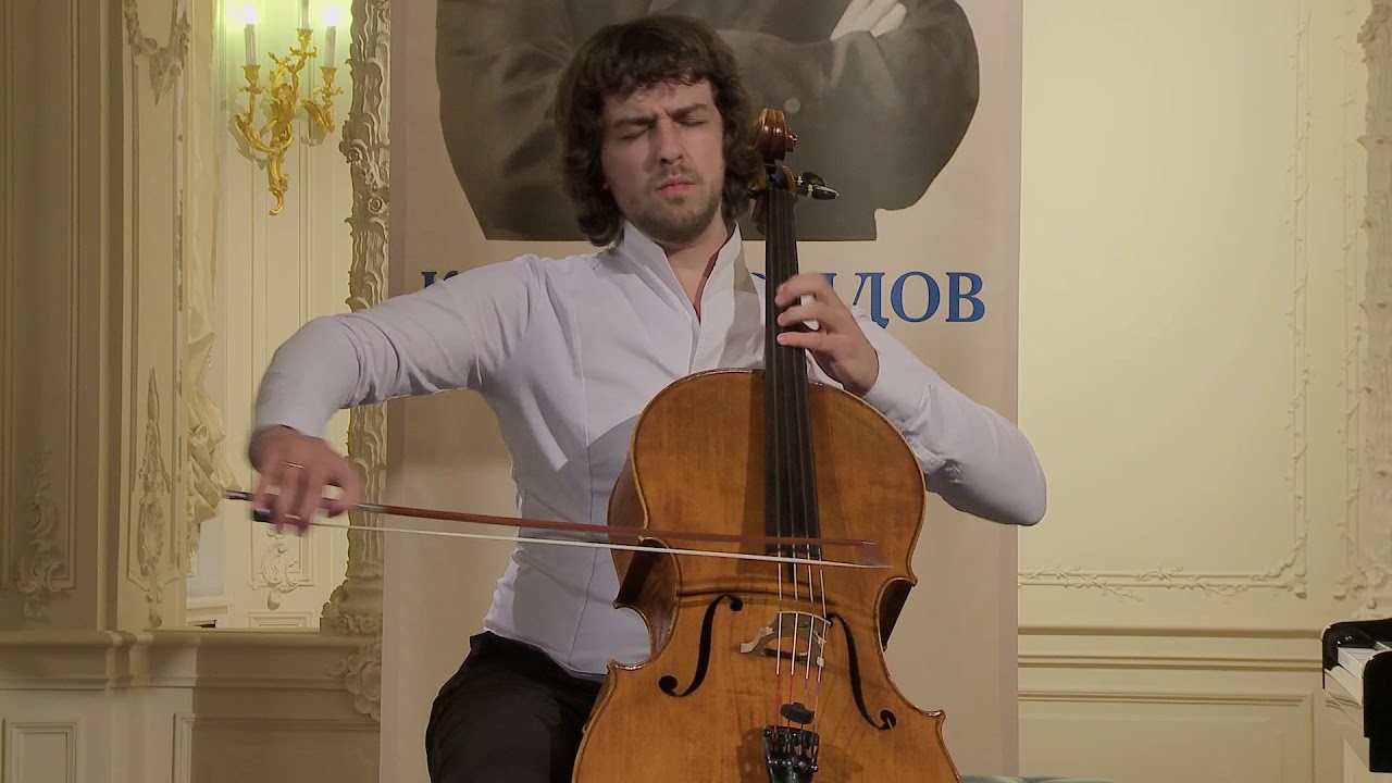 Aleksander Ramm (cello) English Hall of St. Petersburg Music House 2018 ...