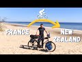 Cycling from france to new zealand  pierre dutertre