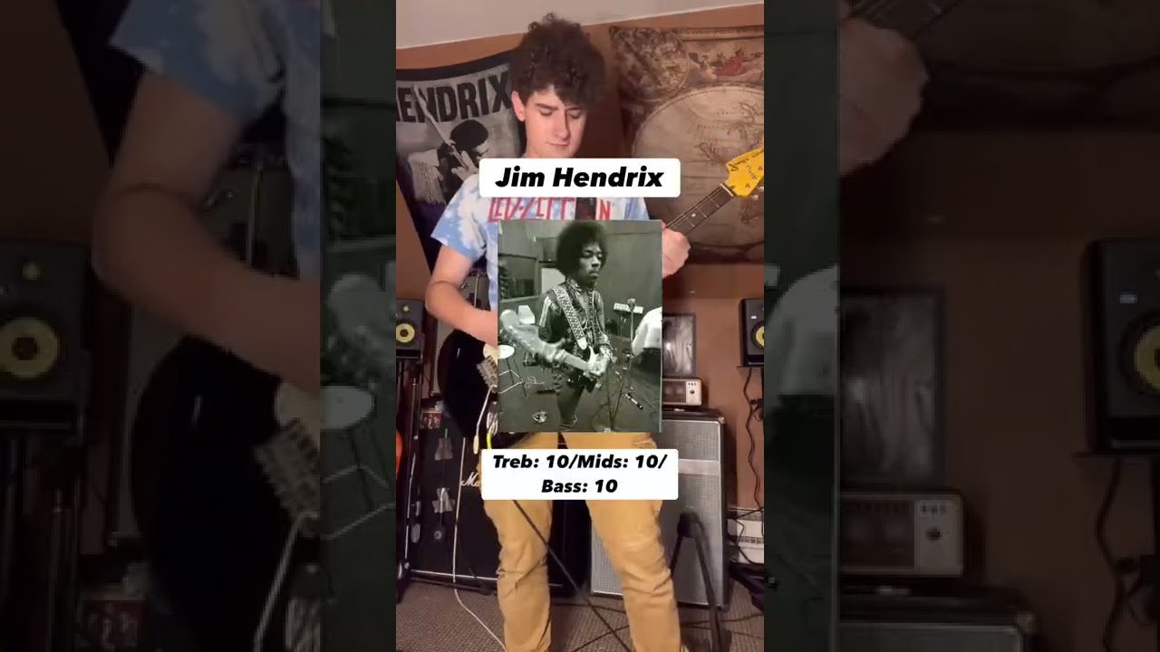 Testing & Rating Famous Guitarists’ Amp Settings Again shorts YouTube