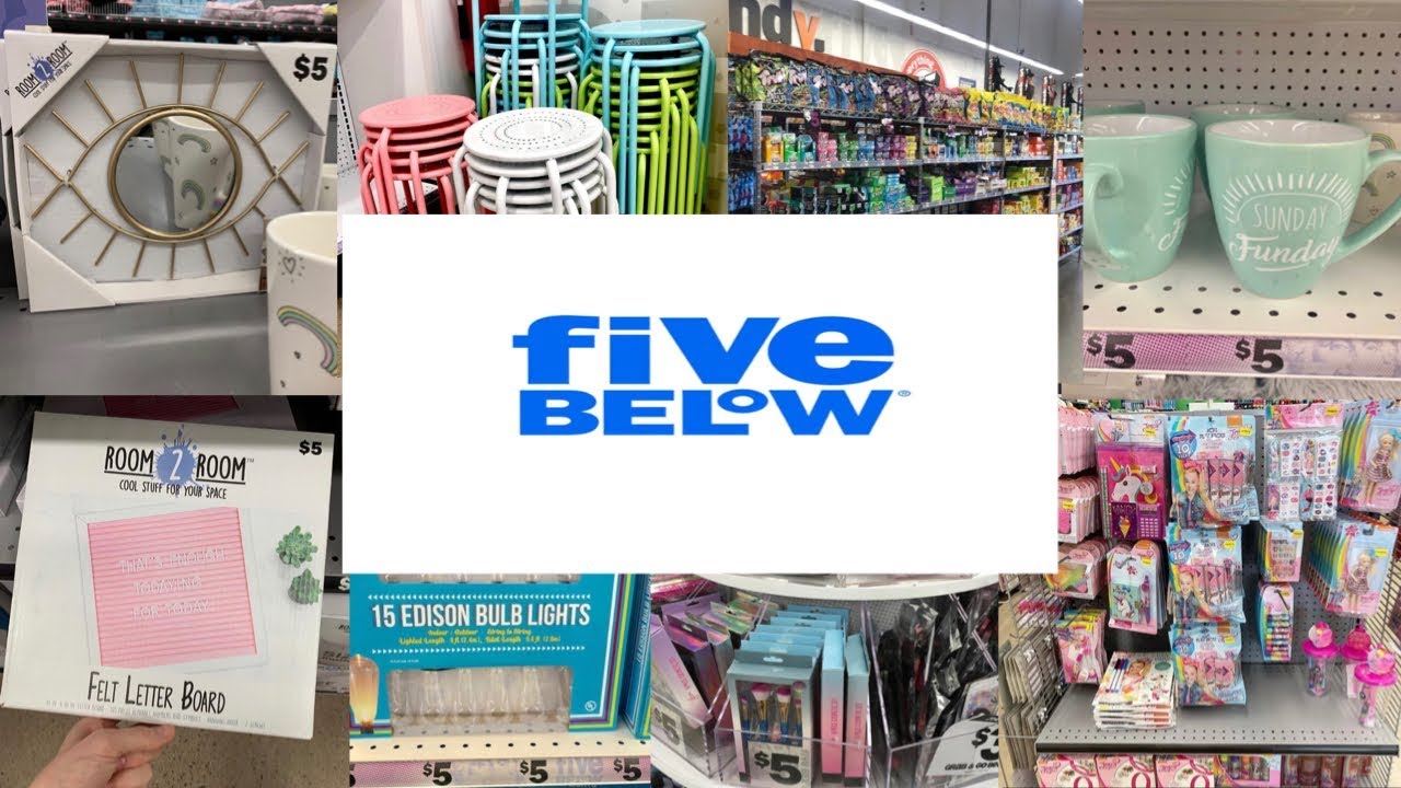 FIVE BELOW | Shop With Me - YouTube