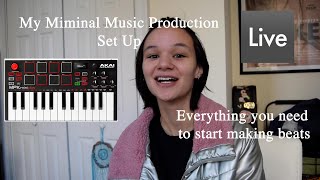 MY MINIMAL MUSIC PRODUCTION SETUP | Everything you need to get started MY MINIMAL MUSIC PRODUCTION SETUP | Everything you need to get started