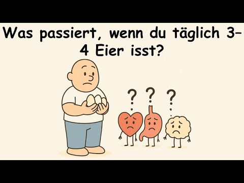 Was passiert, wenn du täglich 3–4 Eier isst?