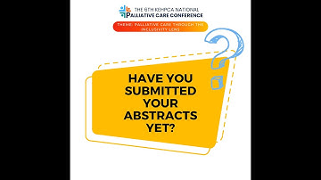 Abstract Submission Guidelines for KEHPCA Conference - Webinar