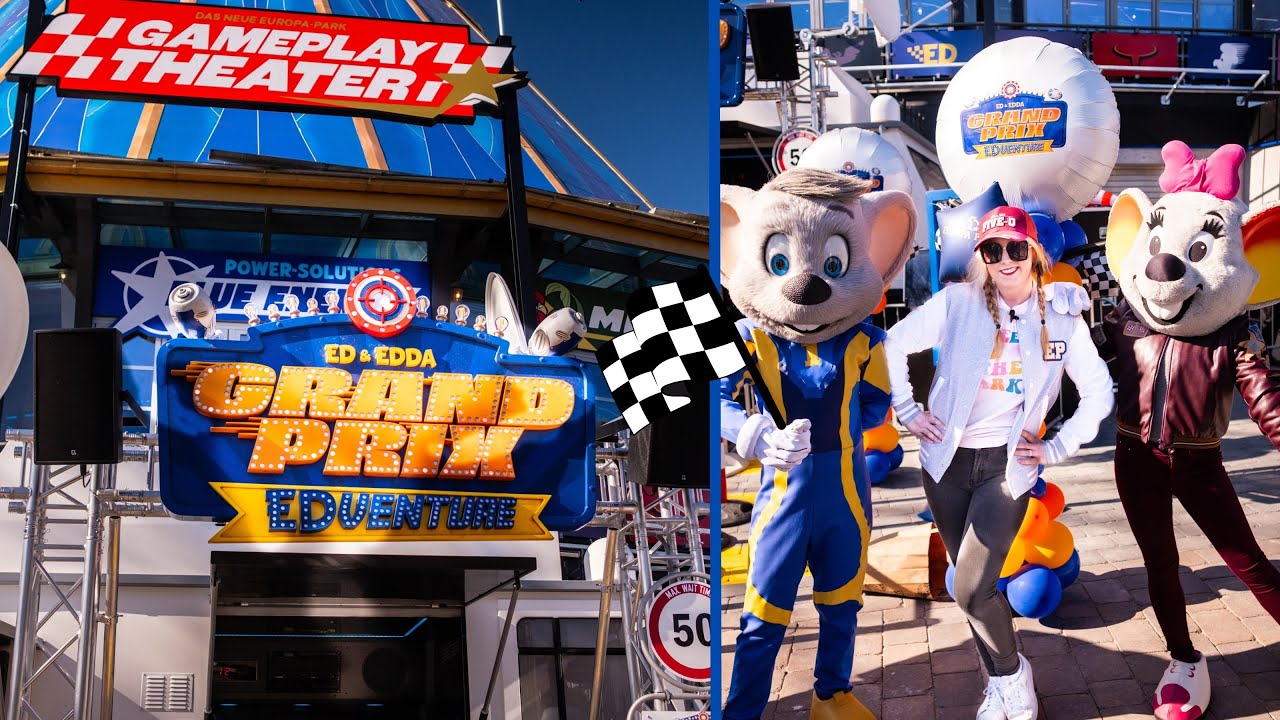 EUROPA PARK | Ed & Edda's GRAND PRIX EDVENTURE | Review and On-Ride Footage