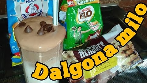 HOW TO MAKE PERFECT DALGONA MILO /EASIEST WAY