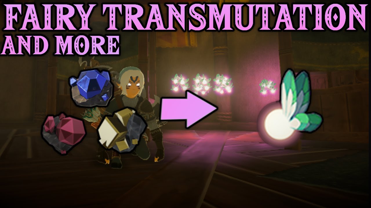 Abusing Item Transmutation to Get Infinite Fairies | BOTW Glitches ...