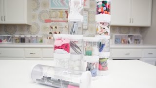 Get organized with the Interlocking Storage Tower
