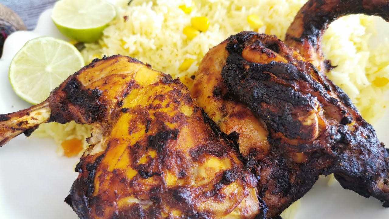 أسهل وأسرع دجاج بالحجر في المنزل على اليوتيوب