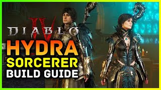 Diablo 4 Sorcerer Build Chain Lightning & Hydra! Great Damage, All Skills, Abilities, Guide & Tips