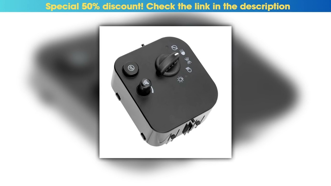 Must Buy Headlight Control Switch Head Light Knob for Chevrolet Trailblazer Express GMC Savana 1500