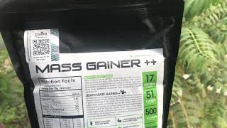 Zenith Nutrition Sports Mass Gainer ++ Review