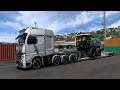 Realistic ETS2 Driving; Actros L; Bosna i Hercegovina 155km; HORI Truck Control System