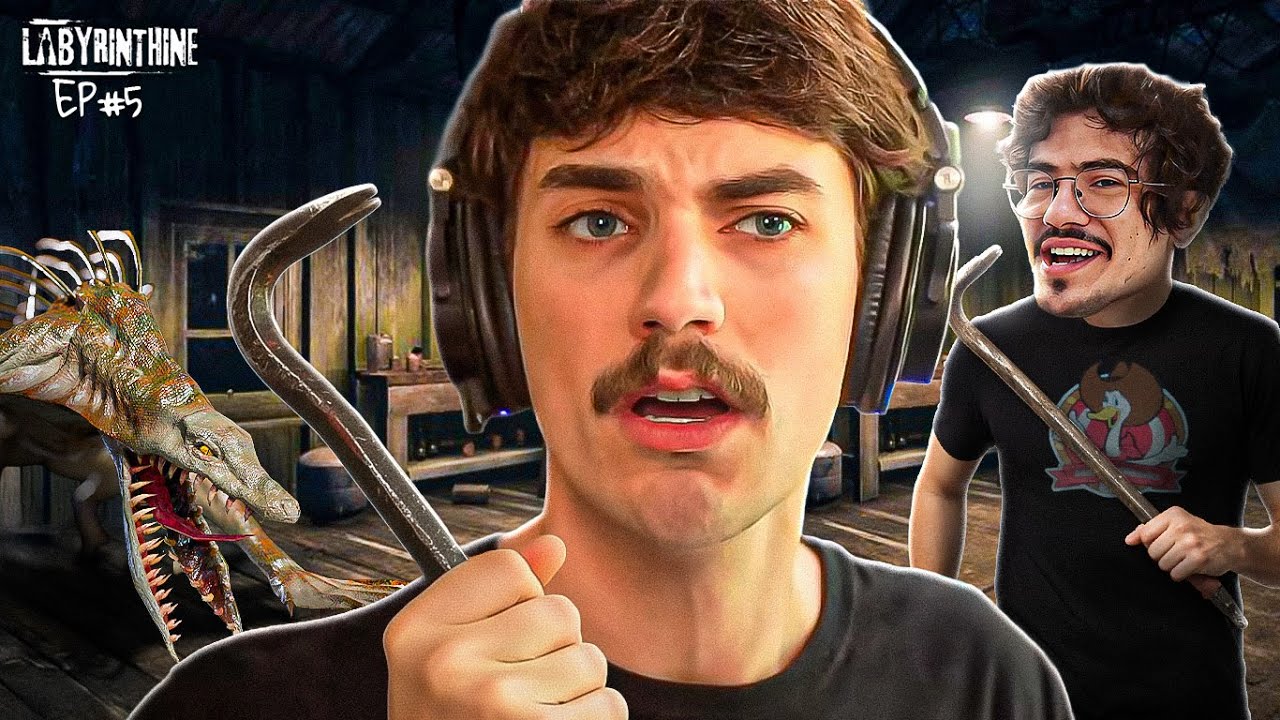 MOUNT E ZERO FUGINDO DO MONSTRO DO PÂNTANO | Labyrinthine #5