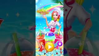 unicorn ice slush maker game banana ice screenshot 4