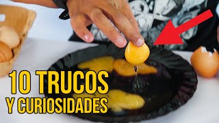 10 TRUCOS CON COMIDA Y OTRAS CURIOSIDADES DIVERTIDAS (Recopilación)