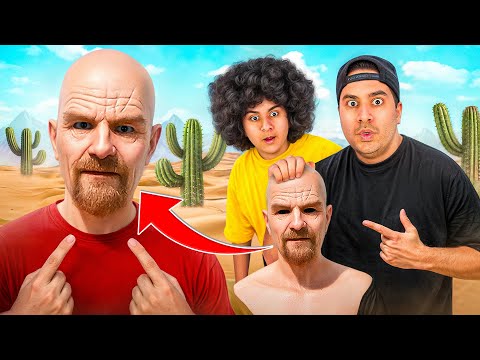 طبیعی ترین ماسک های تغییر چهره رو خریدیم والتر وایت 