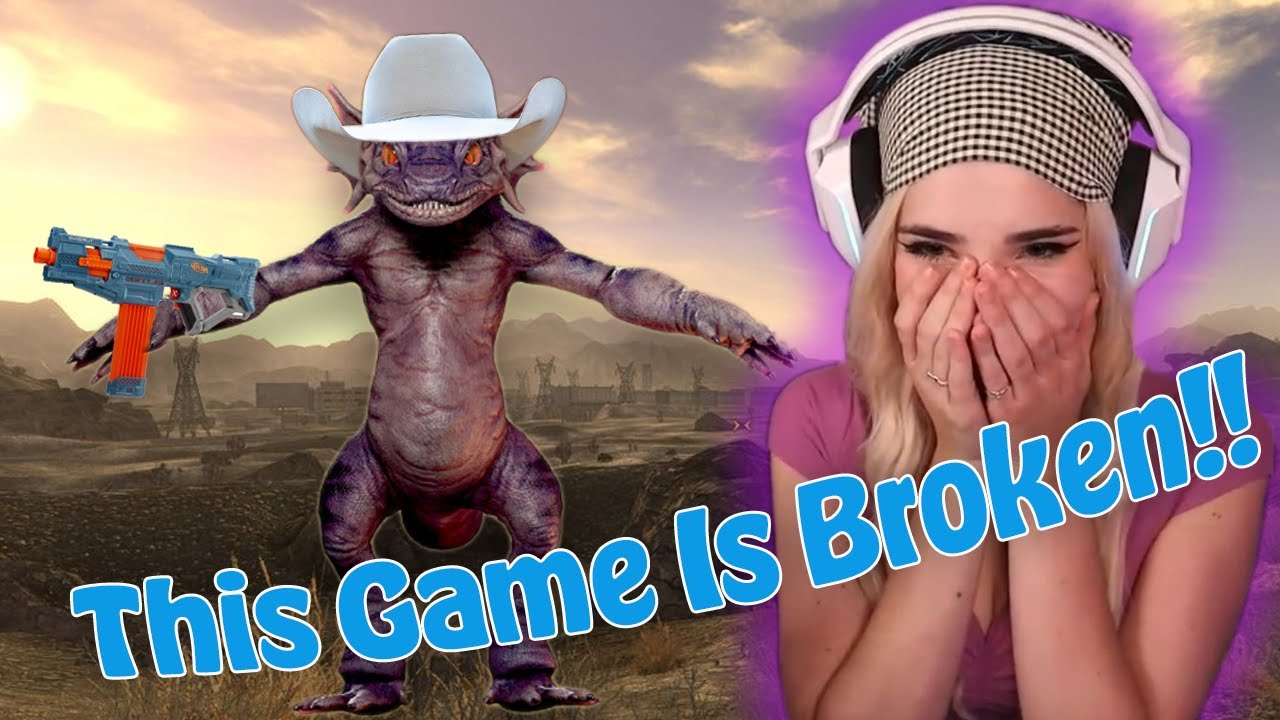 playing Fallout New Vegas with crippling ADHD *hilarious*