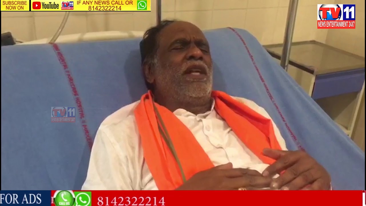 BJP TS PRESIDENT DR. K. LAXMAN  HUNGER STRIKE  FOR INTERMEDIATE  RESULTS ISSUE