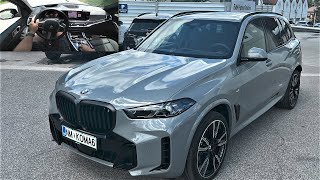 NEW Bmw X5 Facelift 2024 - POV Test drive (Binaural audio)