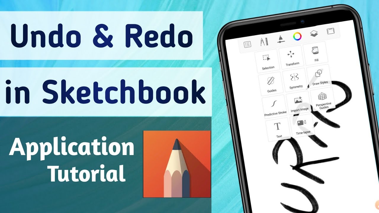 How to Undo & Redo in Sketchbook App YouTube