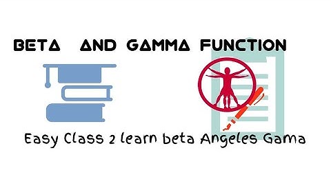 #Beta_Gamma Beta gamma function  formula discuss with Bengali