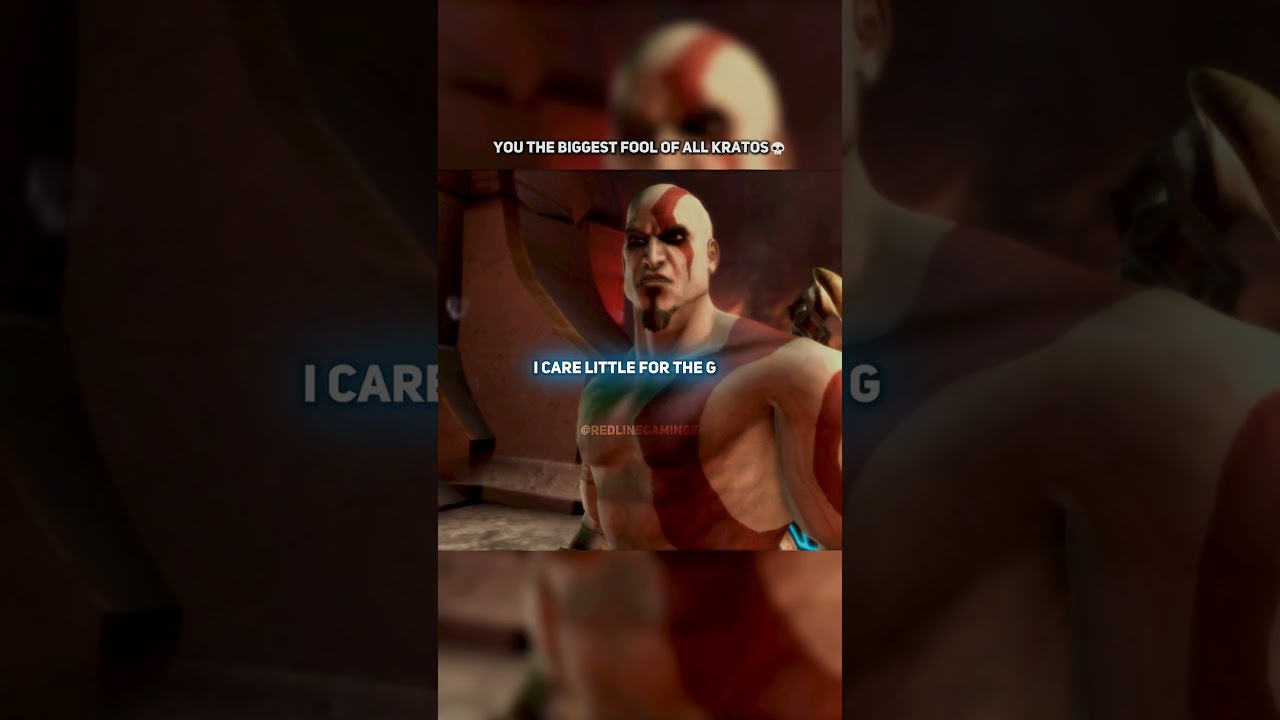 You The Biggest Fool of All Kratos #shorts #gaming #godofwar