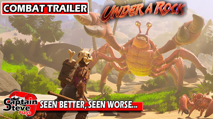 Under A Rock - New Combat Gameplay Trailer - Worth Getting Excited For ?? - Gaming News