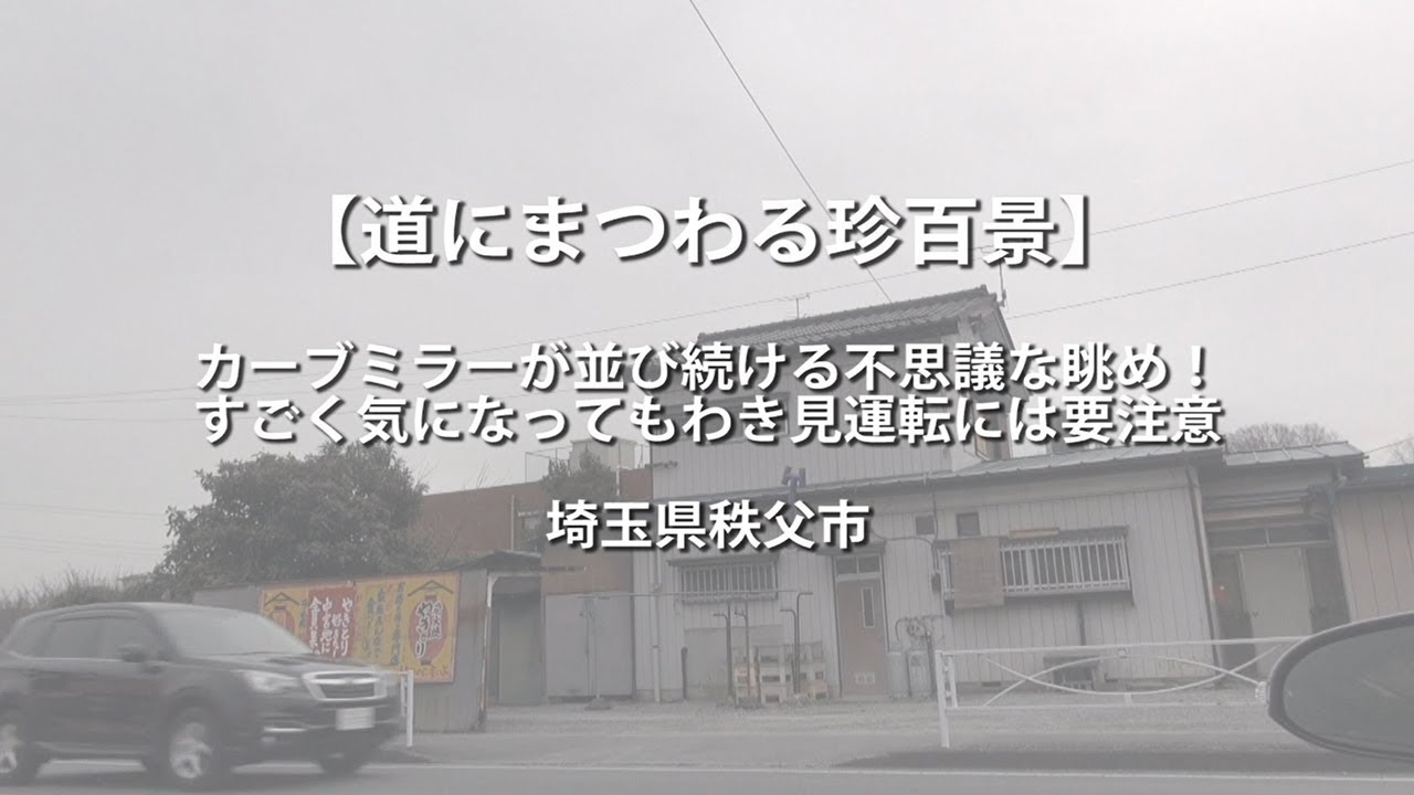 道にまつわる珍百景 カーブミラーが並び続ける不思議な眺め すごく気になってもわき見運転には要注意 埼玉県秩父市 トヨタ自動車のクルマ情報サイト Gazoo