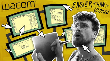 Setup your WACOM tablet for MULTIPLE DISPLAYS