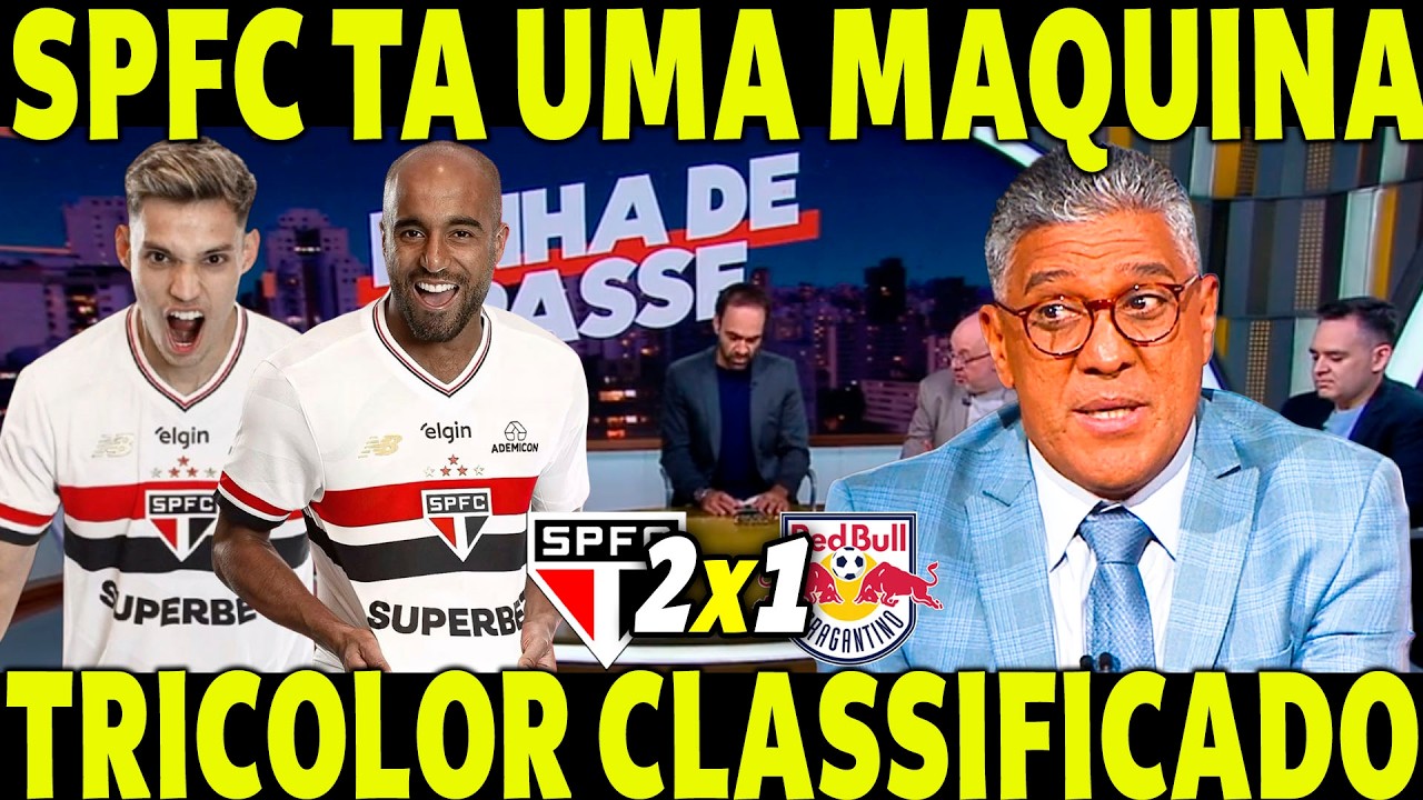 SPFC 2 X 1 BRAGANTINO! SPFC TÁ UMA MÁQUINA! TRICOLOR ESTÁ NA SEMIFINAL DO PAULISTÃO!