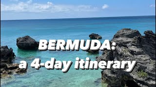 The perfect 4-day BERMUDA itinerary with or without kids 🏝️